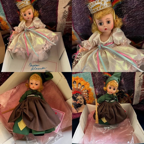 NIB VINTAGE MADAME ALEXANDER DOLLS RAPUNZEL GLENDA GOOD WITCH CINDERELLA etc - Picture 9 of 10